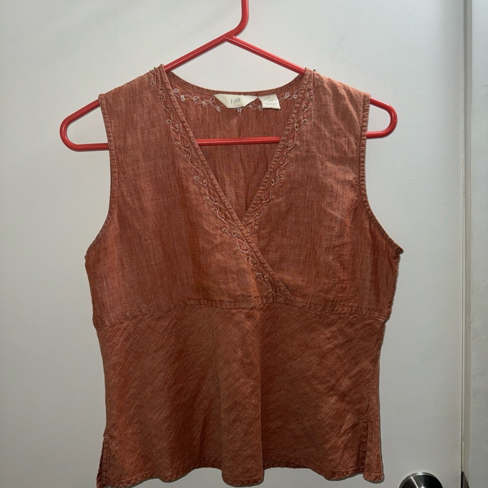 J. Jill Linen top 💐